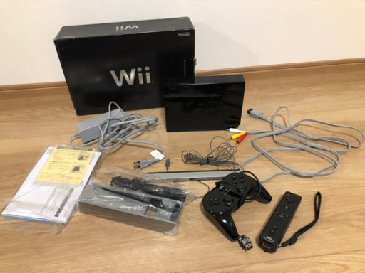 wii  本体　黒　美品