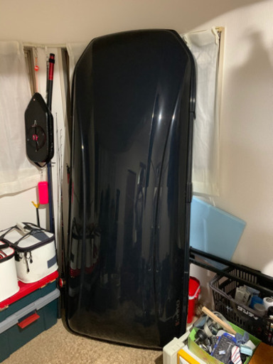 ルーフボックス室内保管inno