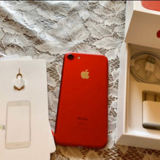 simフリー！【綺麗】Apple iPhone 7 product Red 128GB 限定カラー☆彡