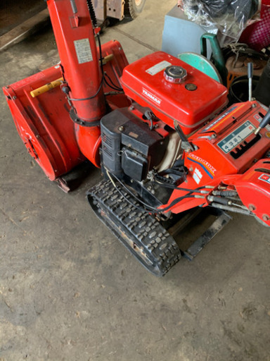 除雪機　ヤンマー　YSR80X エンジン始動OK