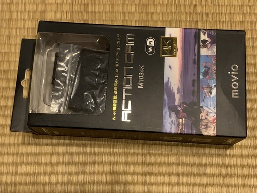 お値下げ交渉の枠あり！！　　箱入りの買ったまんまのおＮＥＷです！！ナガオカ ウェアラブルカメラ WiFi機能搭載 高画質4K Ultra HD アクションカメラ M1034K
