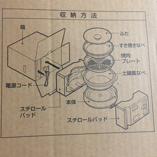 新規受付終了象印 美品 焼肉プレートのみ使用の画像