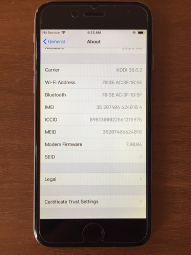 iPhone iPhone 6 128gb au