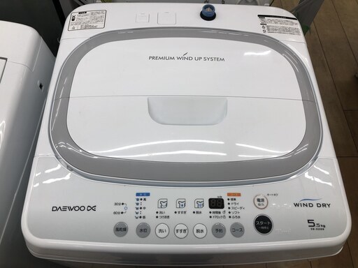 【安心6か月保証】Daewooの5.5kg洗濯機/中古洗濯機/格安洗濯機/武蔵野市/小平市/小金井市/国分寺市/杉並区/【トレファク花小金井店】