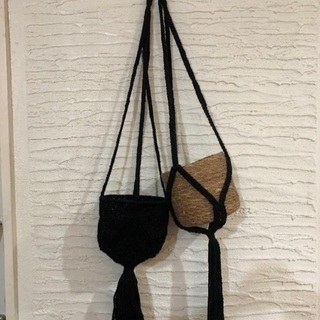 マクラメ　植木ホルダー