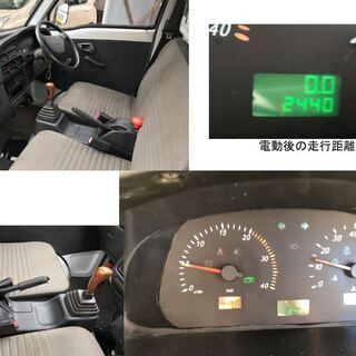電気自動車（電動の軽トラック　軽トラ　）家庭用100vコンセントで充電して電気のみで走ります。の画像