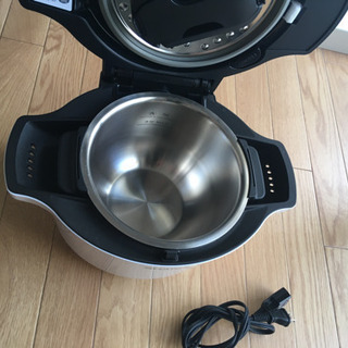【中古】シャープ ヘルシオ ホットクック 無線LAN対応 1.6L ホワイトの画像