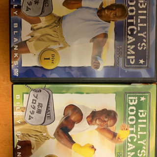ビリーズブートキャンプ　DVD 4つセット　値下げします！