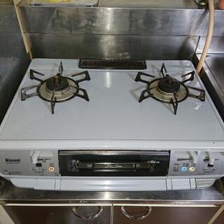 【受け渡し先決定しました】Rinnaiガラストップガスコンロ20...