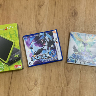 任天堂2DSLL ポケモンムーン、ポケモンX