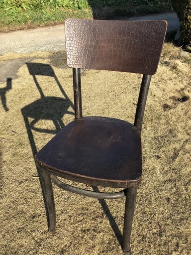 ベントウッドチェア　2脚セット　アンティーク