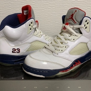 NIKE AIR JORDAN 5 RETRO OLYMPIC 28cm