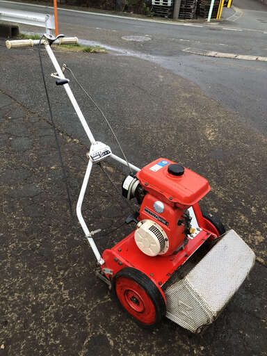 整備済 使用頻度少ない美品 バロネス 共栄社 自走式 3.4馬力 芝刈機 リールモア LM40A 取説も見れる 現物確認 初期不良対応OK