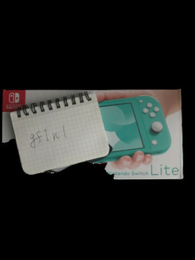 18日までNintendo Switch Light ターコイズ　