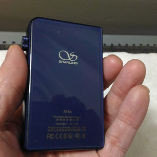 SHANLING M2s オーディオプレーヤー美品(色ブルー)の画像