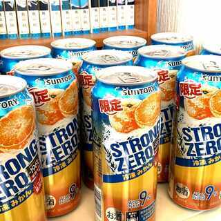 サントリー　ストロングゼロ　限定冷凍みかん　500ml　12本　...