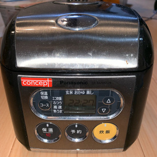 パナソニック電子ジャー炊飯器 SR-MZ051J9の画像