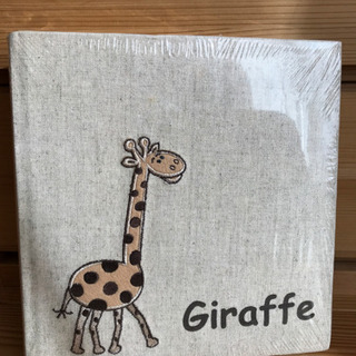 ★アニマルフォトアルバム★  キリン　160枚収納！の画像