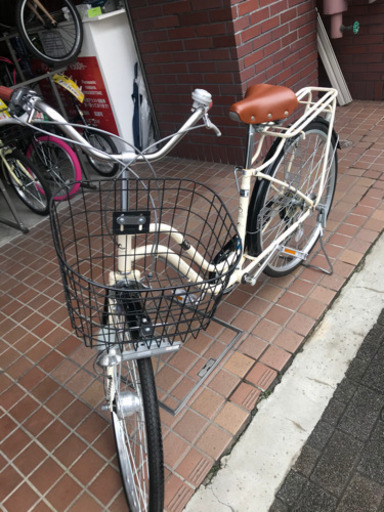 26インチ　6段変速　ledオートライト付　美品