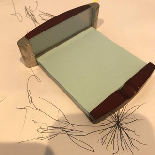 【リフレッシュプロジェクト85/300】文鎮 メモ帳にもの画像