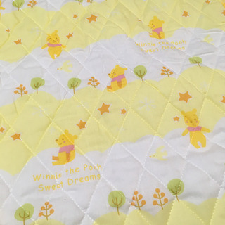 プーさんのオムツ替えシート　美品の画像