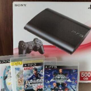 【500GB・スリム】PS3本体 ソフトセット