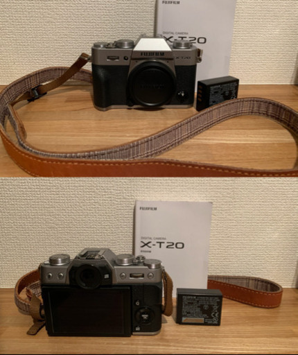 FUJIFILM X-T20 シルバー　ボディ　【美品】