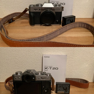 FUJIFILM X-T20 シルバー　ボディ　【美品】
