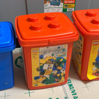 LEGO バケツ　3個まとめて