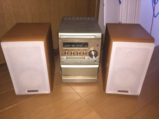1/6日午前中まで！KENWOOD ミニコンポ