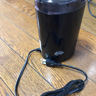 カリタ 電動コーヒーミル CM-50 ブラック 箱付きの画像