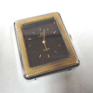 本物 オメガ デビル ケースのみ 手巻き 2針 ブロックスクエア 8423 Cal