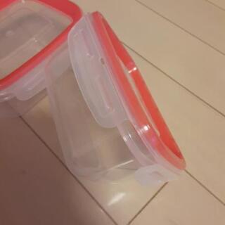 電子レンジ対応　4ヶ所ロックタッパーの画像