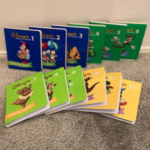 ディズニー英語 DWE ステップバイステップ DVD 他