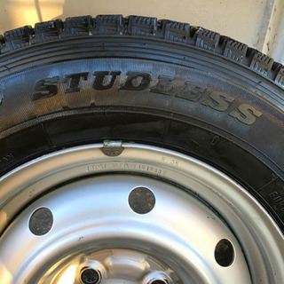 165R13スタッドレス山あり　4本