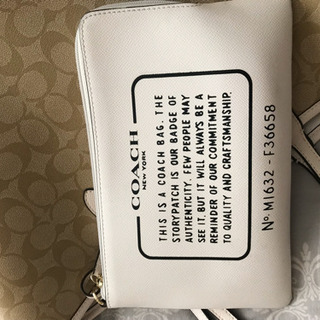 最終値下げ❗️美品❣️coach のトート両面バッグですの画像