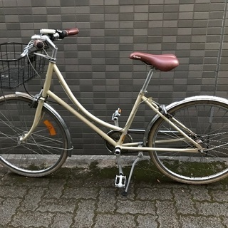 Sakura シティ自転車　アイボリー