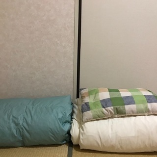 布団、枕 (あくあさんに差し上げる予定です)