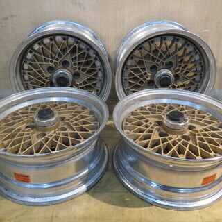 □HOSHINO RACING ホシノレーシング IMPUL MESH インパル メッシュ アルミホイール 15x6.5JJ 5x114.3 ET24 札幌発