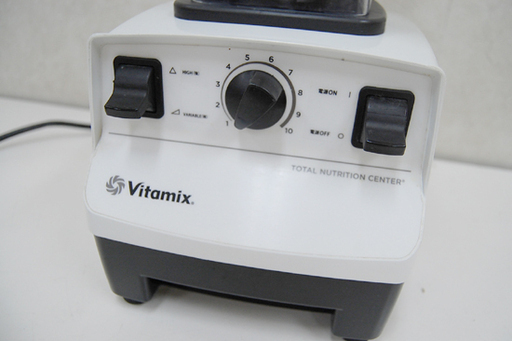 Vitamix フードプロセッサー VM0111 ホワイト系 ミキサー 通電・回転確認済み  バイタミックス☆ PayPay(ペイペイ