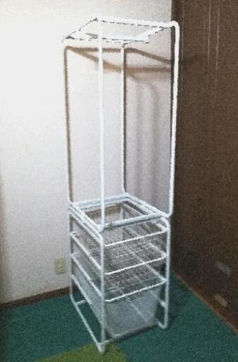 【値下げしました】IKEA アルゴート 収納 キャスター付き
