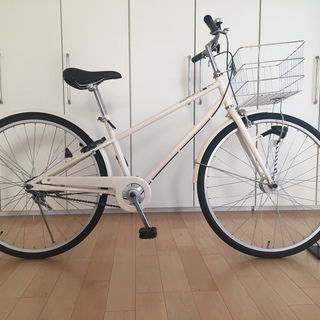 無印良品 26型フル装備自転車 白(ホワイト)