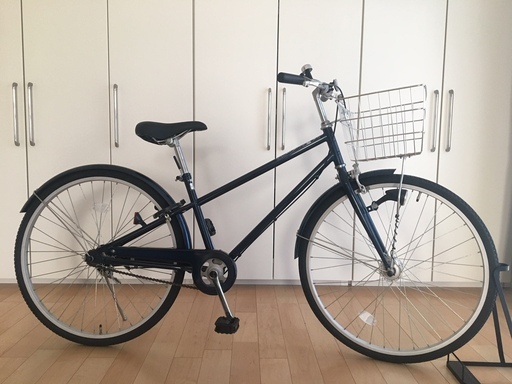 無印良品 26型フル装備自転車 ネイビー