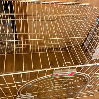 ペットゲージ　　サビ汚れ有りの画像