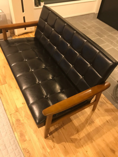 正規品カリモク60  Kチェア　2シーター