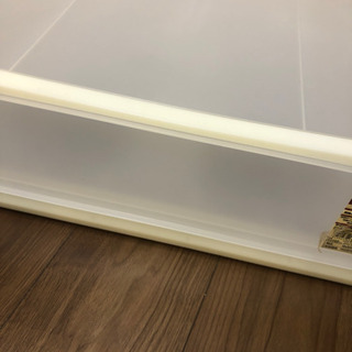 難あり　無印　収納ケース　2段の画像