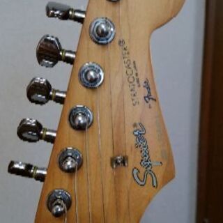 エレキギター・ストラトキャスター・フェンダー・スクワイヤー・日本製　ジャンク　の画像