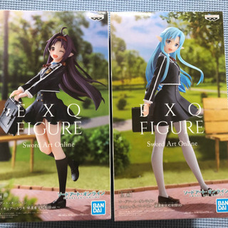 ソードアートオンライン フィギュア 3点セットの画像