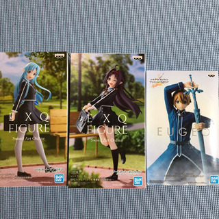 ソードアートオンライン フィギュア 3点セット