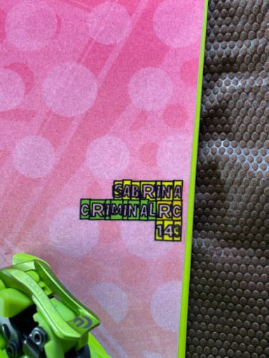 取引相手確定しました【レディース】SABRINA CRIMINAL RC 143cm /FLUX TT30 Sサイズ　2点セット